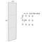 Azar Displays Pegboard Wall Panel Storage Solution, Size: 60'' x 13.5'', 2PK 771360-BLK - alternate 2